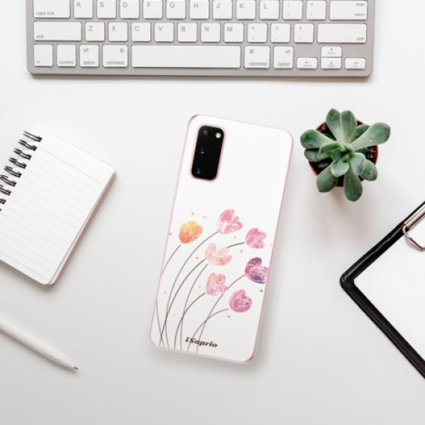 Silikonové pouzdro iSaprio - Samsung Galaxy S20 - Flowers 14