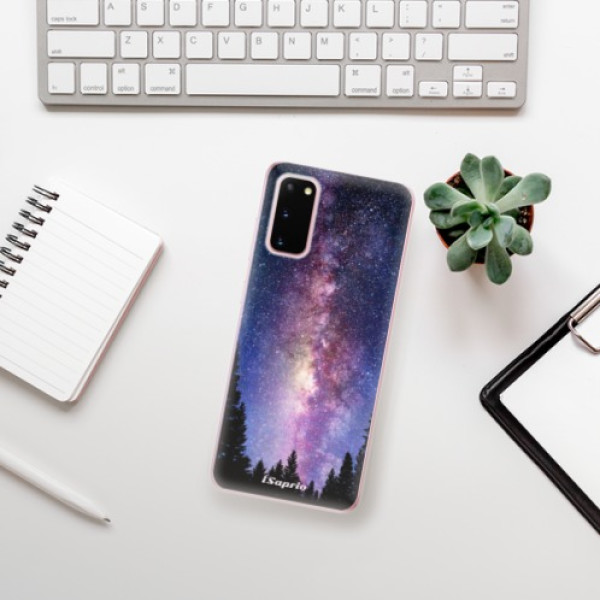 Silikonové pouzdro iSaprio - Samsung Galaxy S20 - Milky Way 11