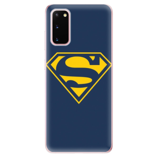 Odolné silikonové pouzdro iSaprio - Superman 03 na mobil Samsung Galaxy S20 (Odolný silikonový obal, kryt pouzdro iSaprio - Superman 03 - na mobilní telefon Samsung Galaxy S20)