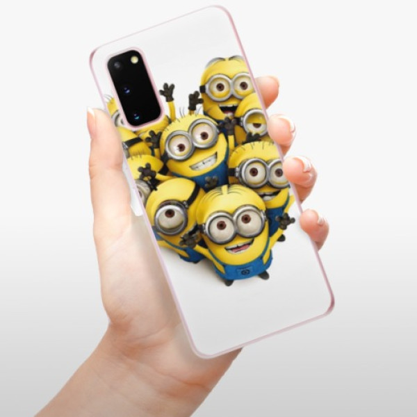 Silikonové pouzdro iSaprio - Samsung Galaxy S20 - Mimons 01