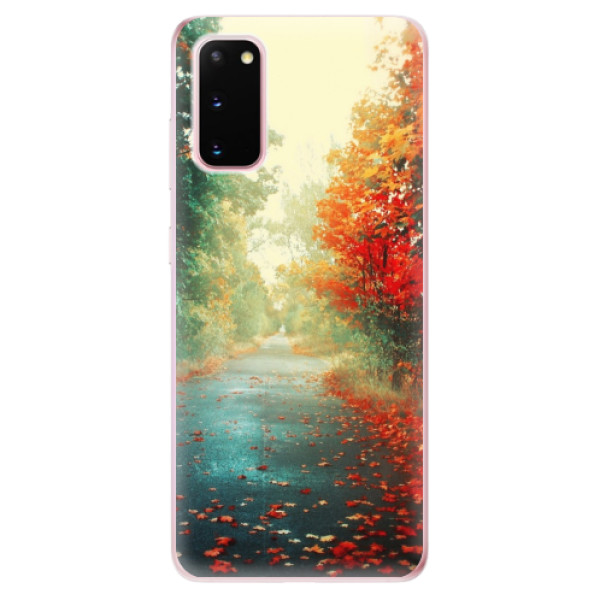 Odolné silikonové pouzdro iSaprio - Autumn 03 na mobil Samsung Galaxy S20 (Odolný silikonový obal, kryt pouzdro iSaprio - Autumn 03 - na mobilní telefon Samsung Galaxy S20)
