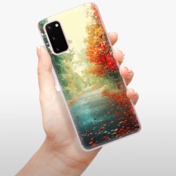 Silikonové pouzdro iSaprio - Samsung Galaxy S20 - Autumn 03