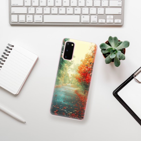 Silikonové pouzdro iSaprio - Samsung Galaxy S20 - Autumn 03