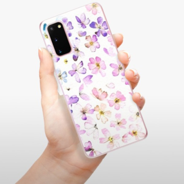 Silikonové pouzdro iSaprio - Samsung Galaxy S20 - Wildflowers