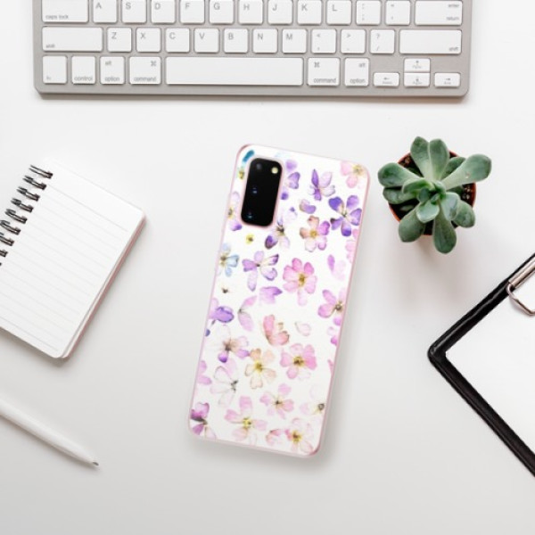 Silikonové pouzdro iSaprio - Samsung Galaxy S20 - Wildflowers