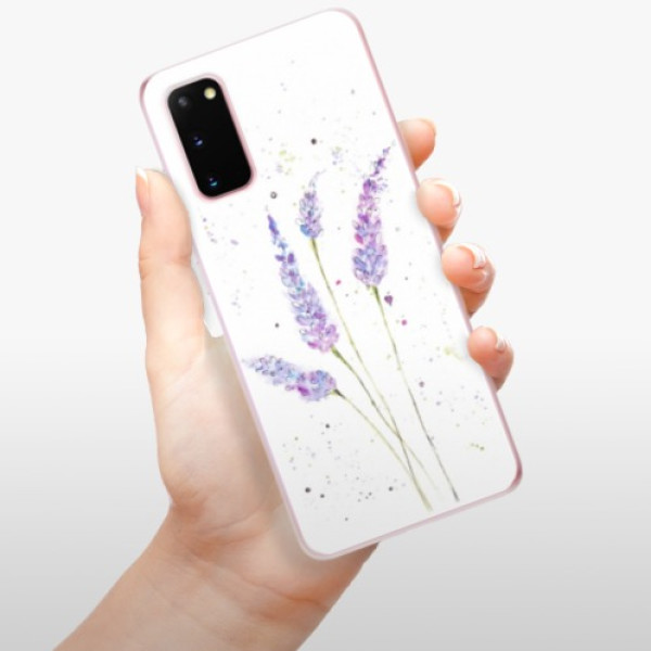 Silikonové pouzdro iSaprio - Samsung Galaxy S20 - Lavender