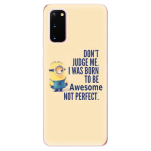 Silikonové pouzdro iSaprio - Samsung Galaxy S20 - Be Awesome