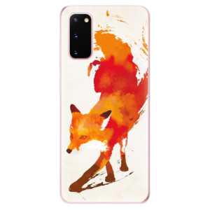 Silikonové pouzdro iSaprio - Samsung Galaxy S20 - Fast Fox