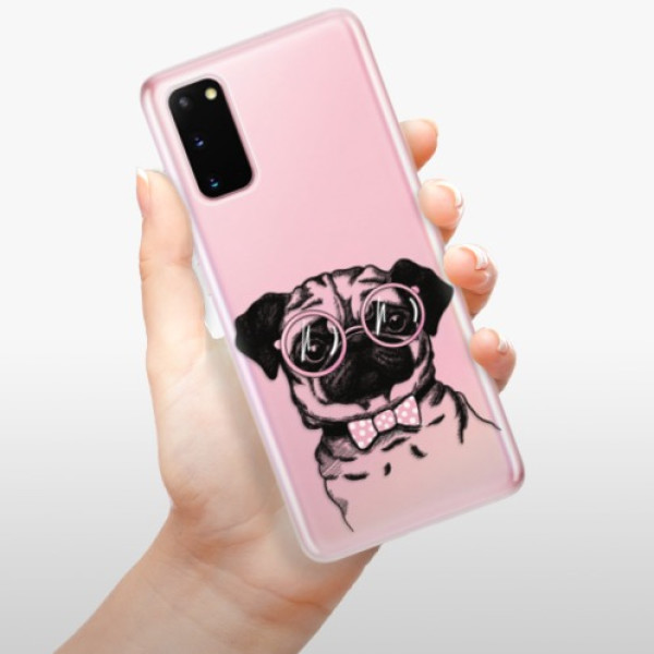 Silikonové pouzdro iSaprio - Samsung Galaxy S20 - The Pug
