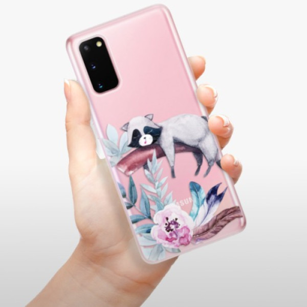 Silikonové pouzdro iSaprio - Samsung Galaxy S20 - Lazy Day