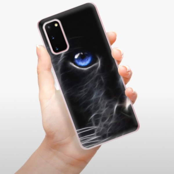 Silikonové pouzdro iSaprio - Samsung Galaxy S20 - Black Puma