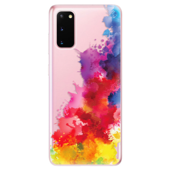 Odolné silikonové pouzdro iSaprio - Color Splash 01 na mobil Samsung Galaxy S20 (Odolný silikonový obal, kryt pouzdro iSaprio - Color Splash 01 - na mobilní telefon Samsung Galaxy S20)