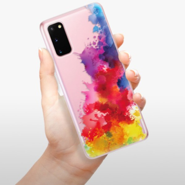 Silikonové pouzdro iSaprio - Samsung Galaxy S20 - Color Splash 01