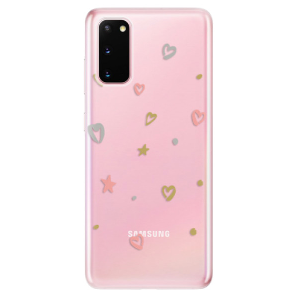 Odolné silikonové pouzdro iSaprio - Lovely Pattern na mobil Samsung Galaxy S20 (Odolný silikonový obal, kryt pouzdro iSaprio - Lovely Pattern - na mobilní telefon Samsung Galaxy S20)