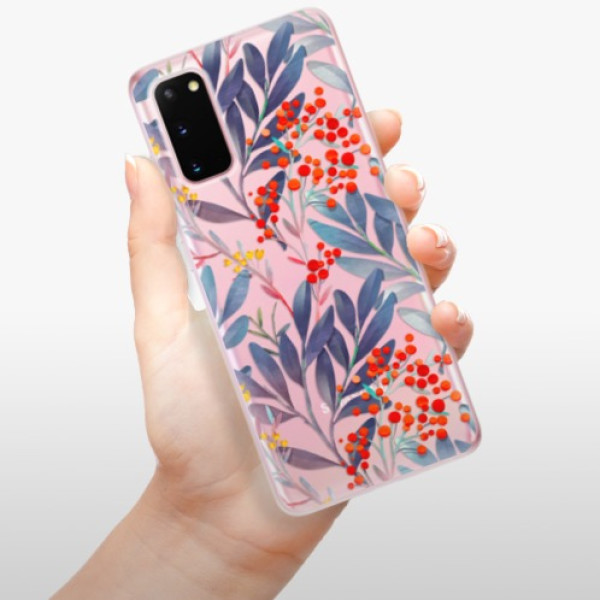 Silikonové pouzdro iSaprio - Samsung Galaxy S20 - Rowanberry