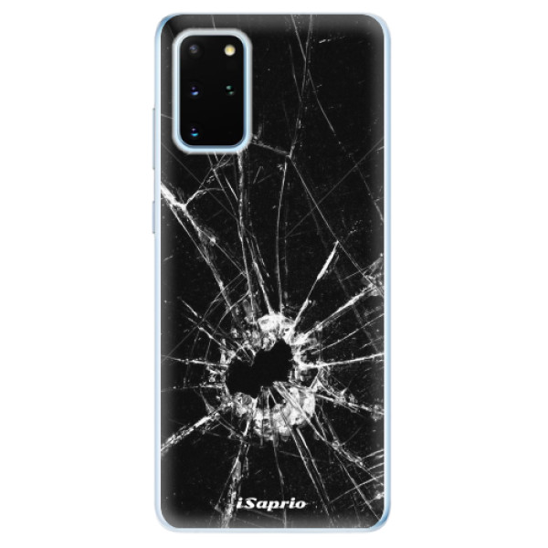 Odolné silikonové pouzdro iSaprio - Broken Glass 10 - Samsung Galaxy S20+