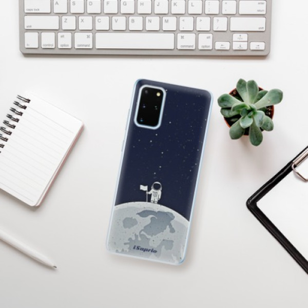 Silikonové pouzdro iSaprio - Samsung Galaxy S20 Plus - On The Moon 10