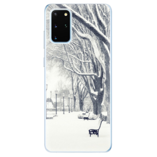 Odolné silikonové pouzdro iSaprio - Snow Park - Samsung Galaxy S20+