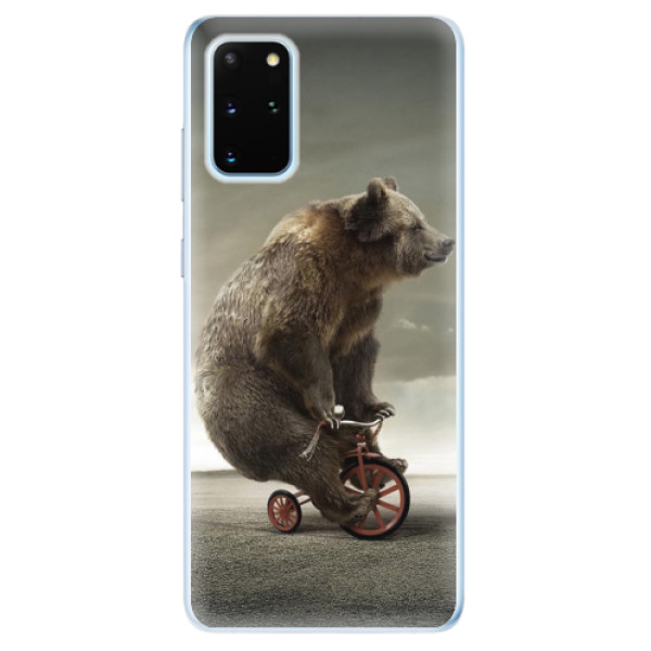 Odolné silikonové pouzdro iSaprio - Bear 01 - Samsung Galaxy S20+