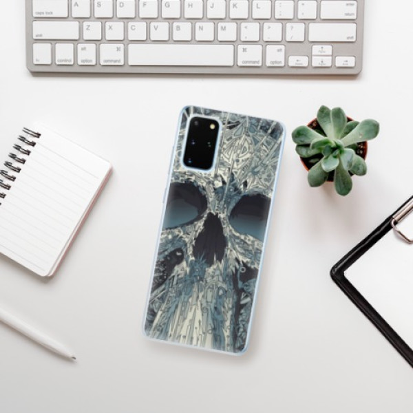 Silikonové pouzdro iSaprio - Samsung Galaxy S20 Plus - Abstract Skull