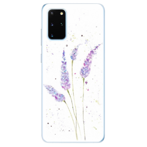 Odolné silikonové pouzdro iSaprio - Lavender na mobil Samsung Galaxy S20 Plus (Odolný silikonový obal, kryt pouzdro iSaprio - Lavender - na mobilní telefon Samsung Galaxy S20 Plus)