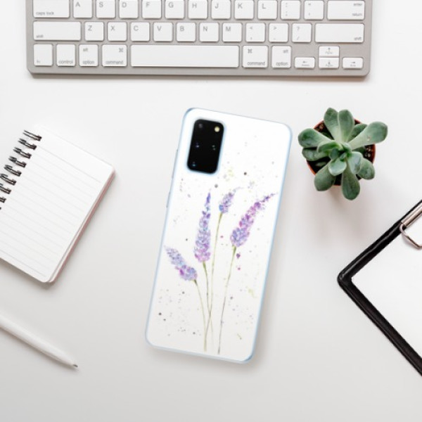 Silikonové pouzdro iSaprio - Samsung Galaxy S20 Plus - Lavender - VÝPRODEJ