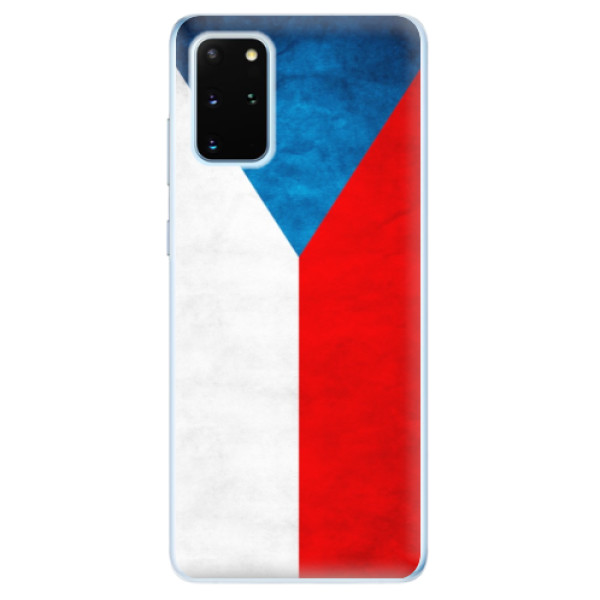 Odolné silikonové pouzdro iSaprio - Czech Flag - Samsung Galaxy S20+