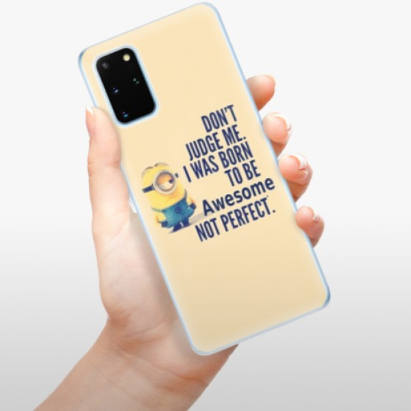 Silikonové pouzdro iSaprio - Samsung Galaxy S20 Plus - Be Awesome