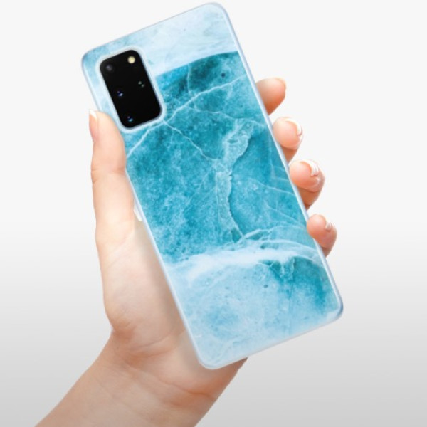 Silikonové pouzdro iSaprio - Samsung Galaxy S20 Plus - Blue Marble