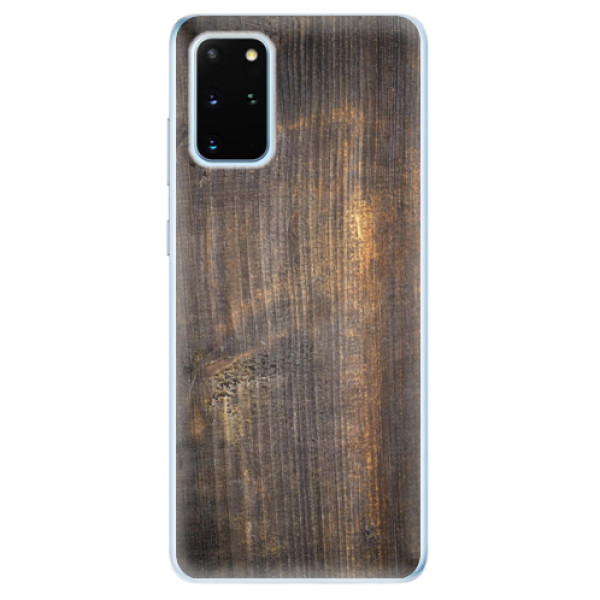 Odolné silikonové pouzdro iSaprio - Old Wood - Samsung Galaxy S20+