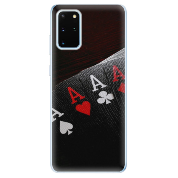 Odolné silikonové pouzdro iSaprio - Poker na mobil Samsung Galaxy S20 Plus (Odolný silikonový obal, kryt pouzdro iSaprio - Poker - na mobilní telefon Samsung Galaxy S20 Plus)
