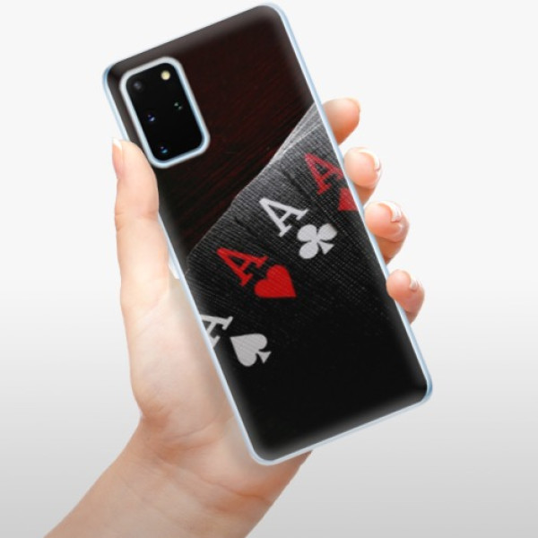Silikonové pouzdro iSaprio - Samsung Galaxy S20 Plus - Poker