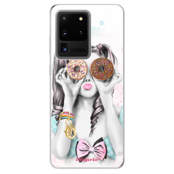Odolné silikonové pouzdro iSaprio - Donuts 10 - Samsung Galaxy S20 Ultra