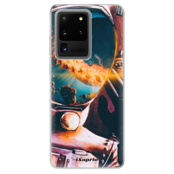 Odolné silikonové pouzdro iSaprio - Astronaut 01 - Samsung Galaxy S20 Ultra