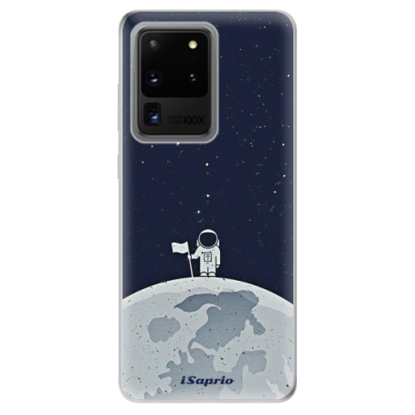 Odolné silikonové pouzdro iSaprio - On The Moon 10 - Samsung Galaxy S20 Ultra