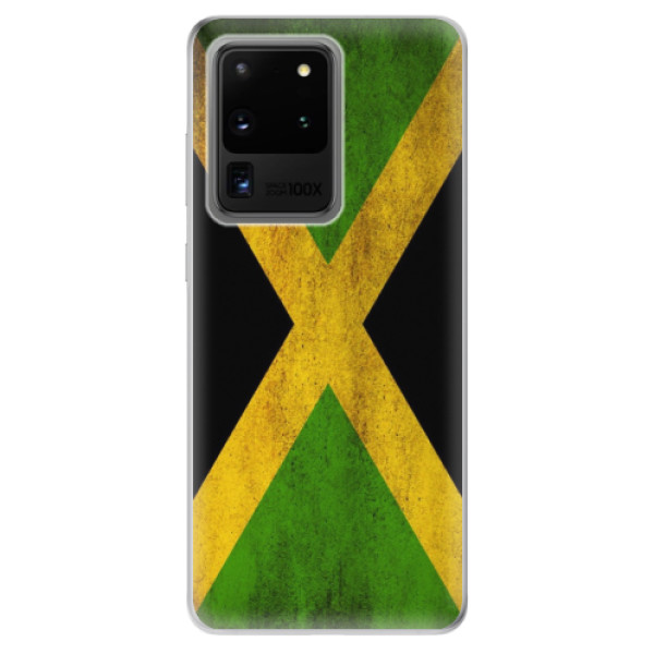 Odolné silikonové pouzdro iSaprio - Flag of Jamaica - Samsung Galaxy S20 Ultra