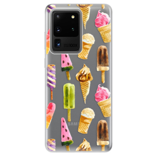 Odolné silikonové pouzdro iSaprio - Ice Cream - Samsung Galaxy S20 Ultra