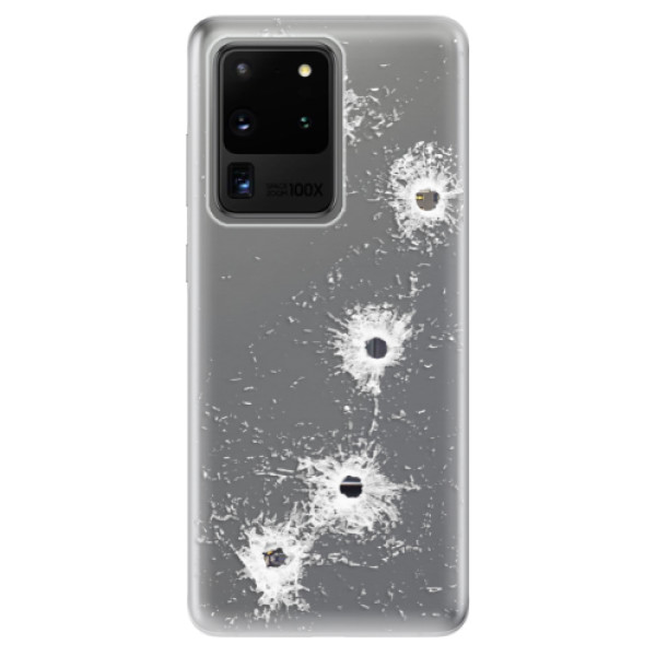 Odolné silikonové pouzdro iSaprio - Gunshots - Samsung Galaxy S20 Ultra