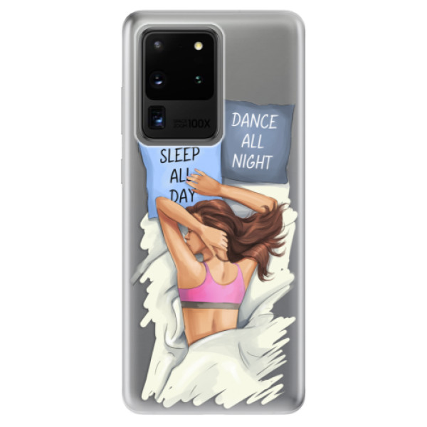 Levně Odolné silikonové pouzdro iSaprio - Dance and Sleep - Samsung Galaxy S20 Ultra