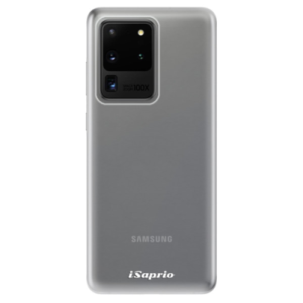 Odolné silikonové pouzdro iSaprio - 4Pure - mléčný bez potisku - Samsung Galaxy S20 Ultra
