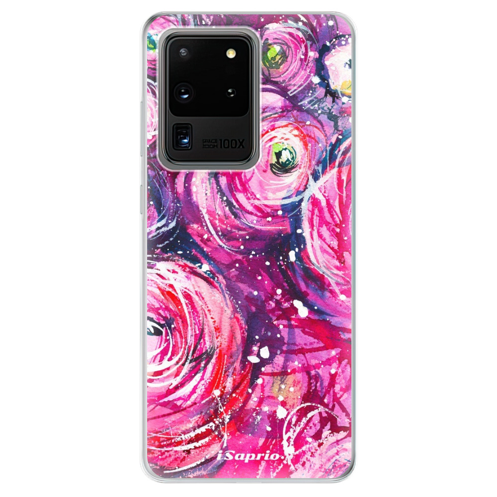 Odolné silikonové pouzdro iSaprio - Pink Bouquet - Samsung Galaxy S20 Ultra