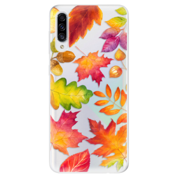 Odolné silikonové pouzdro iSaprio - Autumn Leaves 01 - Samsung Galaxy A30s