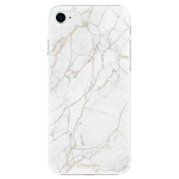 Plastové pouzdro iSaprio - GoldMarble 13 - iPhone SE 2020