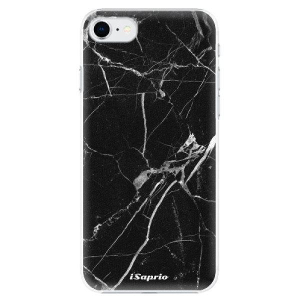 Plastové pouzdro iSaprio - Black Marble 18 - iPhone SE 2020