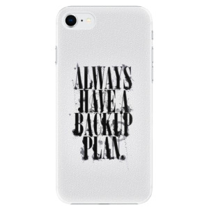Plastové pouzdro iSaprio - Backup Plan na mobil Apple iPhone SE 2020 / Apple iPhone SE 2022