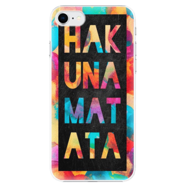 Plastové pouzdro iSaprio - Hakuna Matata 01 - iPhone SE 2020