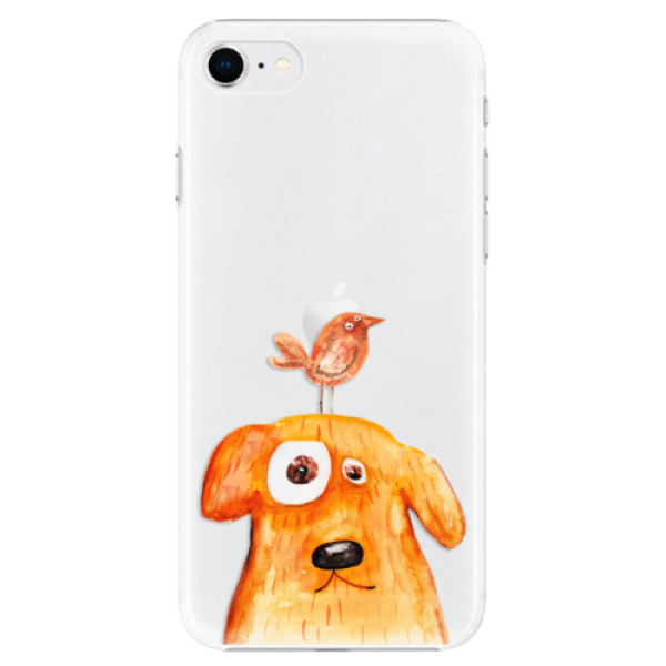Plastové pouzdro iSaprio - Dog And Bird - iPhone SE 2020