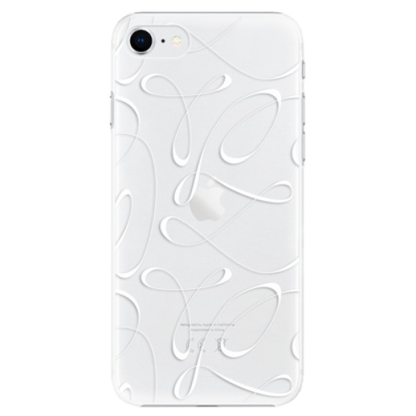 Plastové pouzdro iSaprio - Fancy - white - iPhone SE 2020