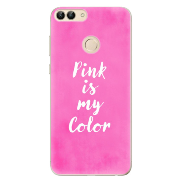 Odolné silikonové pouzdro iSaprio - Pink is my color - Huawei P Smart