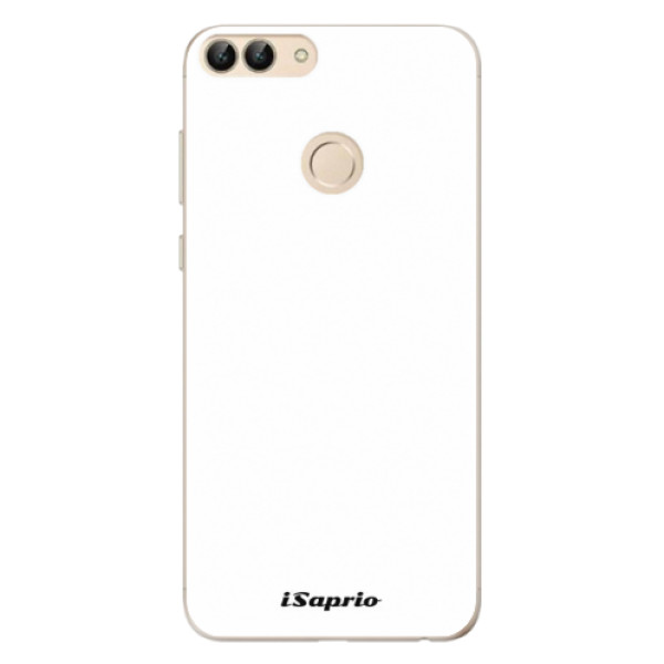 Odolné silikonové pouzdro iSaprio - 4Pure - bílý - Huawei P Smart